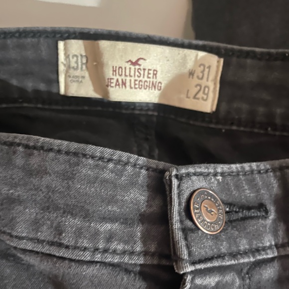 Black Hollister Jean Leggings - Picture 2 of 2